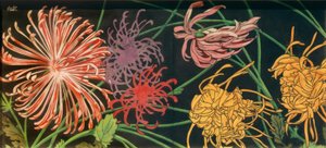 Chrysanten door Alexandre de Riquer i Inglada