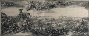 De Slag bij Poltava op 27 juni 1709