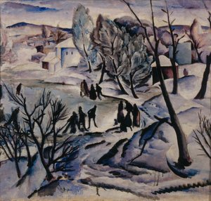 Winter. Bevroren Vijver, 1923-1924