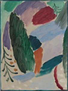 Koude Dag door Alexej von Jawlensky