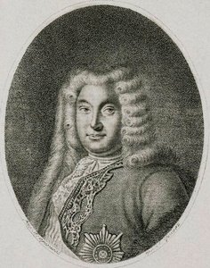 Portret van vicekanselier graaf Andrey Ostermann 1687-1747, c. 1812 door Alexei Petrovich Grachev