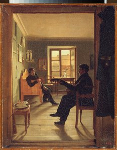 Het atelier van de gebroeders Chernetsov