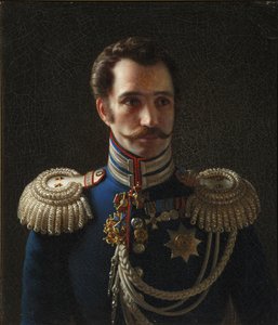 Portret van Leonty Vasilievich Dubelt 1792-1862, Chef van de Staf van het Korps Gendarmes, ca. 1843