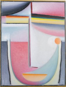 Abstract Hoofd: Symfonie in Roze