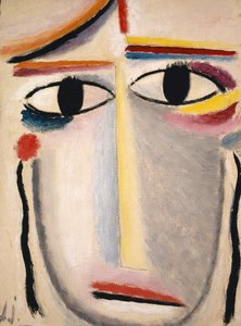Vrouwelijk Hoofd door Alexej von Jawlensky