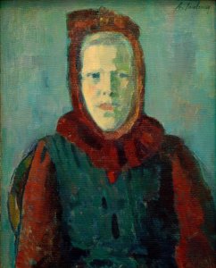 Meisje met Kap door Alexej von Jawlensky