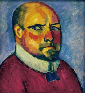 Zelfportret door Alexej von Jawlensky