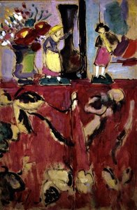 Stilleven in de studio door Alexej von Jawlensky