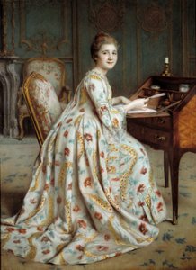 Portret van de markiezin Dubois Mouchet