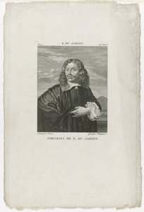 Portret van Karel Dujardin (Galerie du Musée Napoléon) door Alexis Chataigner