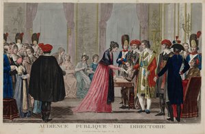 Openbare audiëntie van het Directoire