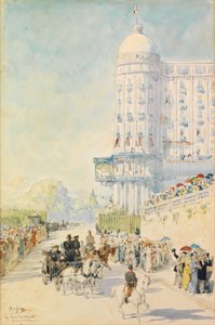 Koningin Victoria in Nice, Frankrijk