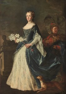 Portret van Marie Leszczynska, koningin van Frankrijk 1703-1768