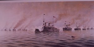 Spaans-Amerikaanse Oorlog 1898, Slag bij Manila Bay door Alfonso Sanz