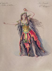 Kostuumontwerp voor Discord in het ballet 
