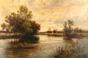Penton Hook aan de Theems