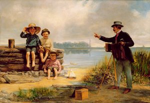 De fotograaf, 1895 door Alfred Boisseau
