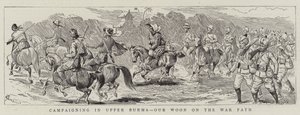 Campagne in Opper-Birma, onze Woon op het oorlogspad door Alfred Chantrey Corbould