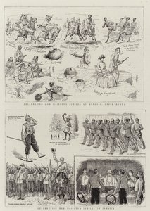Het vieren van de jubileum van Hare Majesteit door Alfred Chantrey Corbould