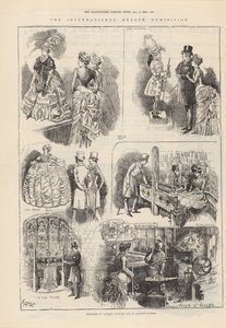 Schetsen van antieke kostuums en van het oude Londen door Alfred Chantrey Corbould