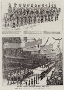 Het Jubileum van Hare Majesteit de Koningin door Alfred Chantrey Corbould