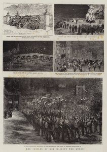 Het jubileum van Hare Majesteit de Koningin door Alfred Chantrey Corbould