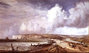 Zuidkust van Engeland door Alfred Clint
