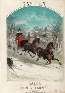 Tandem Galop door Alfred Concanen