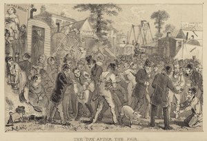 De dag na de kermis door Alfred Concanen