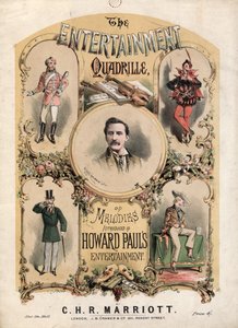 De Entertainment Quadrille door C H R Marriott door Alfred Concanen