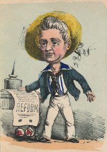 Willem IV, 1856 door Alfred Crowquill