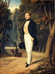 Portret van Augustin Grisier 1791-1865, ca. 1840 door Alfred De Dreux