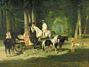 De heer en mevrouw A Mosselman en hun twee dochters