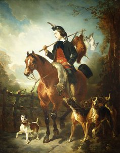 De jonge jachtopziener