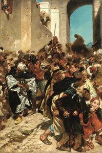 De Marokkaanse Gevangenen door Alfred Dehodencq