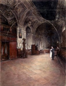 De sacristie van de Stephanskerk in Wenen