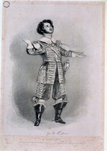 Giovanni Battista Rubini (1794-1854) als Arturo in 