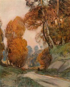Herfst, ca. 1844-1906 door Alfred East