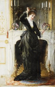 In het boudoir