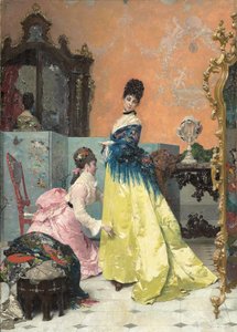 De pasvorm door Alfred Emile Stevens