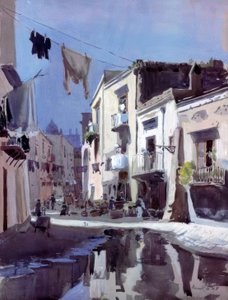 Straat in Pozzuoli