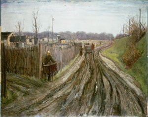 Draaiorgelman door Alfred Frank