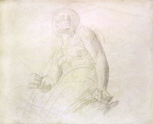 Studie van een figuur, c.1850