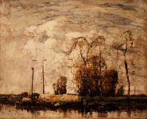 Nederlandse Gracht door Alfred Gibson William