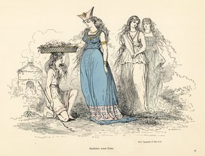 Kostuums van vrouwen van Gallië vóór de Romeinse invasie