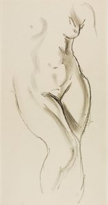 Staand naakt door Alfred H. Maurer