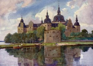 Kasteel Kalmar door Alfred Heaton Cooper
