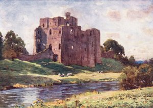 Lake District: Brougham Castle, Penrith door Alfred Heaton Cooper