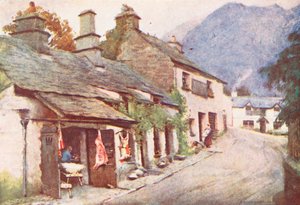 Lake District: Coniston Village, de oude slagerij