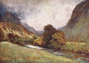Lake District: De Vale of St John, nabij Keswick door Alfred Heaton Cooper